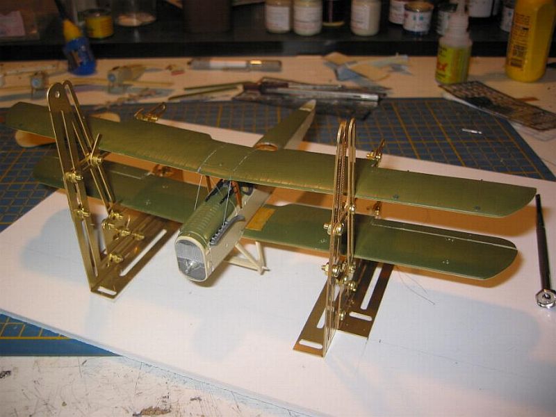 Using The Aeroclub Biplane Assembly Jig