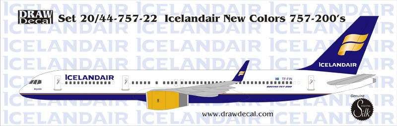 Draw Decal Set Icelandair New Colors S