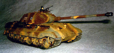 Internet Modeler Building a 1/35 Kingtiger (Porsche)