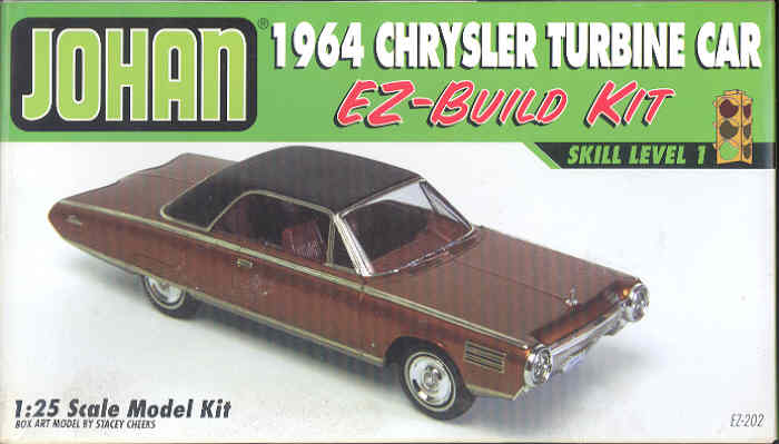 Johan 1/25 1964 Chrysler Turbine Car