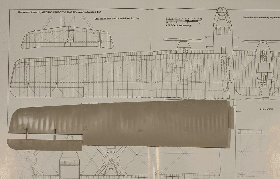 Roden 1/72 Zeppelin Staaken R.VI 27/16