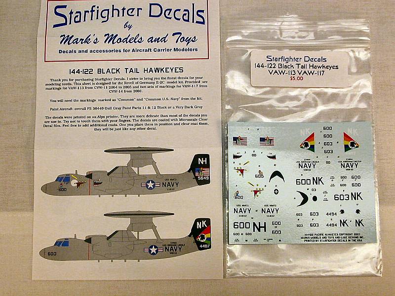 Starfighter Decals 1/144 EA-6B 