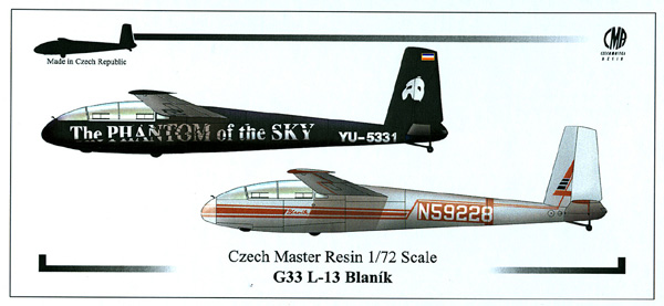 Internet Modeler CMR 1/72 LET L-13 Blanik