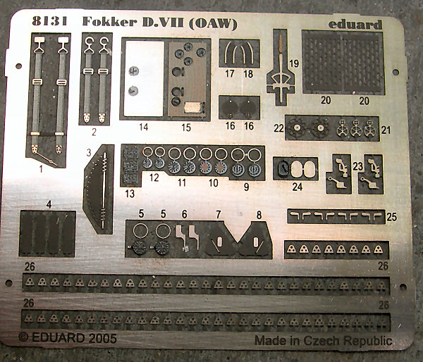 Internet Modeler Eduard 1/48 Fokker D.VII MAG 