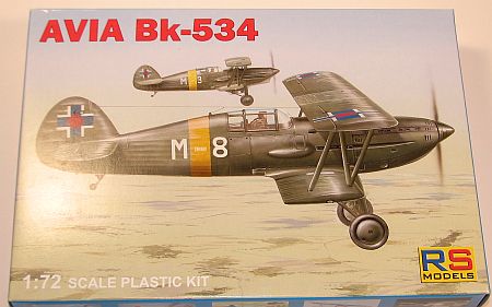 Internet Modeler RS Models 1/72 Avia Bk-534