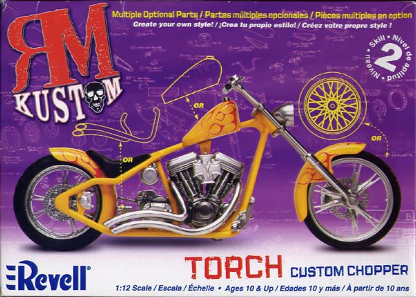 Internet Modeler Revell 1/12 Torch Custom Chopper