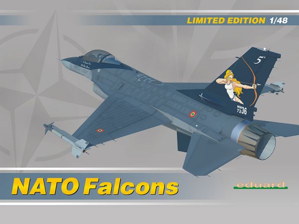 Internet Modeler Eduard 1/48 F-16ADF AM NATO Falcons Limited Edition