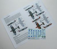 JBr Decals 1/144 Spitfire Mk.IX Decals Israeli Detail