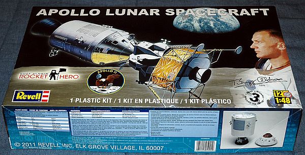 Internet Modeler Revell 1/48 Apollo Lunar Spacecraft