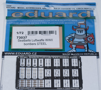 Eduard 1/72 STEELBELTS Seatbelts 3