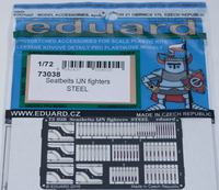 Eduard 1/72 STEELBELTS Seatbelts 4