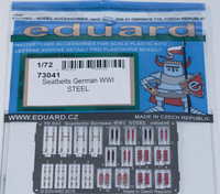 Eduard 1/72 STEELBELTS Seatbelts 7