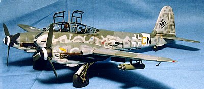 Aviation What-Not Modeling: Bf110